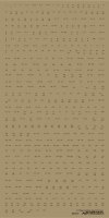 HobbyDecal ST48041V1 F-4 Panel numbers Black stencil font ver 1 1/48 