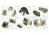 Quinta Studio QD32164 TBF-1C Avenger 3D-Printed & coloured Interior on decal paper (Trumpeter) 1/32