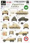 Star Decals 35-946 Egyptian Tanks #1 in the 1950s  1/35