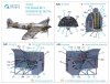 Quinta Studio QD32097 Tempest Mk.V 3D-Printed & coloured Interior on decal paper (Special Hobby/Revell) 1/32