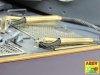 Aber 16030 Tow cables and track cable with brackets used on Tiger I, King Tiger and Panther (1:16)