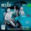 RESKIT RSF35-0011 CH-54A Tarhe Pilots Late in seats for ICM kit (1968 +) (scene 2) (3 pcs) (3D Printed) 1/35