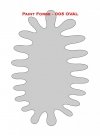 Paint Forge PFST005L STENCIL - OVAL