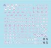 Star Decals 35-C1425 IDF Generic Markings 1. Israeli brigade/unit insignia markings for tanks and AFVs 1/35