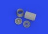 Eduard 648854 F-16 exhaust nozzle P&W F100 PRINT KINETIC MODEL 1/48