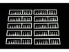 KA Models KP-03502A USS Deck Crew Set (Un-painted Version) 1/350