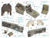 Quinta Studio QD48206 Ju 87B-2/R-2 3D-Printed & coloured Interior on decal paper ( Italeri ) 1/48