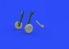 Eduard 672142 Spitfire Mk. XVI wheels - 3 spoke 1/72 EDUARD