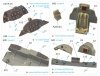 Quinta Studio QD48242 Me 163B/S 3D-Printed & coloured Interior on decal paper (Dragon) 1/48