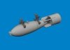 Eduard 6481081 P-40 250lb Mk.1 British bomb PRINT EDUARD 1/48