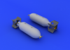 Eduard 632037 US 500lb bombs 1/32