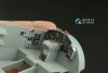 Quinta Studio QD32218 Boeing B-17G Navigator, bombardier, waist and tail gunners compartments. 3D-Printed coloured Interior (HK models) 1/32
