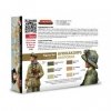 Lifecolor CS58 Acrylic paint set German DAK uniforms 6x22ml