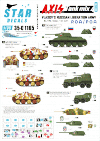 Star Decals 35-C1165 Axis Tank Mix # 4 1/35