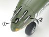 Tamiya 25199 Lockheed P-38H Lightning 1/48