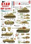 Star Decals 72-A1108 FFI # 1 Captured German tanks. French Resistance - Forces Françaises de l'Intérieur 1/72