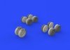Eduard 672143 Victor wheels 1/72 AIRFIX