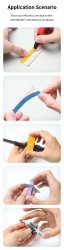 DSPIAE PT-SP04 Acrylic Sanding #400 Pad Set 3 pcs / Zestaw akrylowych płytek szlifierskich #400 3 szt