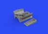 Eduard 648974 F-16C wheel bays early PRINT KINETIC MODEL 1/48