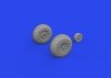Eduard 672366 P-51D wheels diamond tread EDUARD 1/72