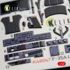 KELIK K48047 F-35A LIGHTNING II INTERIOR 3D DECALS FOR KITTY HAWK KIT 1/48