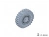 E.T. Model P35-154 Russian GAZ-233014 STS TIGER Armored High-Mobility Vehicle Sagged Wheels For Meng Kit 1/35