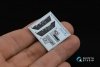 Quinta Studio QD48302 F/A-18C late 3D-Printed & coloured Interior on decal paper (Hasegawa) 1/48