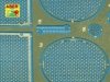 Aber 35G01 Grilles for german tank Grilles for PzKpfw V Ausf.A/D Panther (Sd.Kfz.181) (1:35)