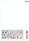 Star Decals 72-A1168 72-A1168 US 6th Armored Division 2 The Super-Sixth in Europe 1944-45 1/72