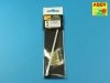 Aber 35 L-187 Armament for Russian Main Battle Tank T-14 ARMATA barrel for 125 mm 2A82-1M cannon & barrel for 12,7 mm Kord AA MG 1/35