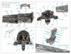 Quinta Studio QD48341 F-4G early 3D-Printed & coloured Interior on decal paper (Meng) 1/48