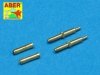 Aber A48 010 Set of 2 barrels for German aircraft 30mm machine cannons MK 108 with blast tube (1:48)