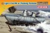 Dragon 7485 IJN Type 2 Ka-Mi w/Floating Pontoon Amphibious Tank (1:72)