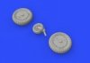 Eduard 648400 Bf 109G-6 wheels TAMIYA 1/48