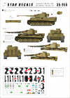 Star Decals 35-955 Afrika Tigers  2 1/35