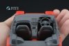 Quinta Studio QD24020 Nissan Fairlady 300ZX Z32 3D-Printed coloured Interior on decal paper (Hasegawa) 1/24