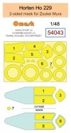 Omask 54043 Horten Ho 229 double-sided mask (for Zoukei Mura) 1/48