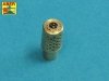 Aber 35l-232 10,5cm KwK L/70 barrel with perforated muzzle brake for German Pz.Kpfw. VII Lowe or VK 7201(K) 1:35