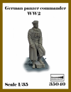 Ardennes Miniature 35040 GERMAN PANZER COMMANDER WW2 1/35