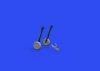 Eduard 648808 A6M wheels w/ smooth tire EDUARD 1/48