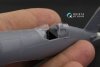 Quinta Studio QC72023 F4U-1 Corsair (Bird cage) vacuformed clear canopy (for Tamiya kit) 1/72