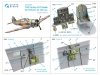 Quinta Studio QD32255 Curtiss H-75 Hawk 3D-Printed & coloured Interior on decal paper (Special Hobby) 1/32