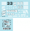Star Decals 35-C1133 Israeli AFVs 6 1/35
