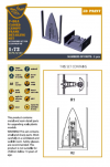 Clear Prop! CPA72167 F-86A Canopy frame detailing set for CP kits 1/72
