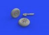 Eduard 672249 Spitfire Mk. Vc wheels for Airfix 1/72