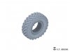 E.T. Model P35-154 Russian GAZ-233014 STS TIGER Armored High-Mobility Vehicle Sagged Wheels For Meng Kit 1/35