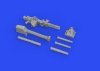 Eduard 648604 Bf 110G-4 gun muzzles for EDUARD 1/48