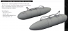 Eduard 672374 P-51D 108gal paper drop tanks PRINT EDUARD 1/72