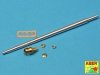 Aber 35L-067N 88 mm Pak 43/3 L/71 Barrel for German Tank Destroyer Jagdpanther Ausf.G1 early (1:35)