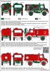 ACE 72452 Unimog U 1300L Feuerlösch Kfz TLF 1000 1/72